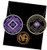 20 Year Blue and Purple NA Medallion Official Narcotics Anonymous Chip XX