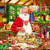 SUNSOUT INC Cooking Santa 500 pc Jigsaw Puzzle