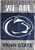 NCAA Penn State Nittany Lions We are Penn State 2 Sided Banner with Pole Sleeve 28 x 40 Inch