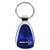 Mopar Dodge Challenger SRT Hellcat Hell Cat Blue Teardrop Keychain Key Chain Fob Ring Lanyard