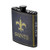 Pro Specialties Group NFL New Orleans Saints Plastic Hip Flask 7 Ounce Black