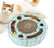 Mora Pets Cat Scratcher Interactive Cat Toys   Kitten Toys with Corrugated Cat Scratcher Cardboard Kitty Interactive Track Toy with Balls and Scratch Pads