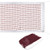 FUTISKY Badminton Tournament Net 20 FT x 25 FT for Indoor or Outdoor Sports Garden Schoolyard Backyard Without Frame  Red