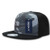 DECKY 1049 BUB Camo Cotton Snapbacks blk Urb blk Black Urban Black