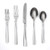 Cambridge Silversmiths Iliad Mirror 30 Piece Flatware Set