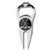 GOLTERS Golf Divot Repair Tool with Ball Marker a Unique and Multi Functional Golf Accessory Nickel  Black