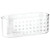InterDesign 41600 Suction Bathroom Caddy - Shower Storage Shelf for Shampoo, Conditioner and Soap, Clear Large