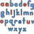 Really Good Stuff Soft Touch Magnetic Letters