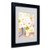 Bouquet in White Framed Art by Sheila Gold Ornate Frameen, Black Frame, 11 by 14-Inch
