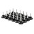 HanKun Height Adjustable 304 5 16 18 Stainless Steel Heavy Duty Furniture Legs Leveler Heavy Duty Leveling Set of 24  24
