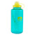 Nathan Bigshot Narrow Mouth Bottle Teal Celeste Yellow