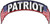 Patriot US Flag Rocker Patch   12x25 inch Embroidered Iron on Patch