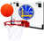 Rawlings NBA Game On Polycarbonate  PC  Mini Basketball Hoop Set Golden State Warriors