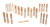 SE Wooden Dapping Punch Set  24 PC    JT34727WP