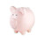 Tiny Ideas Ceramic Piggy Bank Makes a Perfect Unique Gift Nursery Decor Keepsake or Savings Piggy Bank for Kids Pink