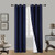 FLCA Blackout Curtains Room Darkening Thermal Insulated Grommet Drapes Bedroom (Navy Blue, W52 X L84 (2 Panels)) FLCA Blackout Curtains Room Darkening Thermal Insulated Grommet Drapes Bedroom (Navy Blue, W52 X L84 (2 Panels))