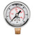 Winters PFQ Series Stainless Steel 304 Dual Scale Liquid Filled Pressure Gauge with Brass Internals 0 60 psi kpa 1 1 2  Dial Display    25  Accuracy 1 8  NPT Bottom Mount