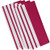 E By Design Big   Bold Stripe Decorative Napkin 19  by 19  Fuchsia