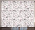 Ambesonne Music Curtains Guitars Shoes Skulls Crossbones Stars Punk Rock Concert Pattern Living Room Bedroom Window Drapes 2 Panel Set 108  X 84  Muave Pink
