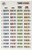 Piano Keyboard Laminated Chord Reference Sheet  85  x 55