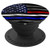 Police Fire EMS Thin Line First Responder American Flag PopSockets Grip and Stand for Phones and Tablets