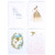 Hallmark Signature Birthday Card Assortment  Disney Princess 4 Cards with Envelopes