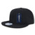 DECKY Rip Stop Snapback Cap Black