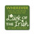 Irish Coaster With Luck Of The Irish Design