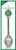 Clover Collectable Spoon with Irish Saying and Irish Blessing Text