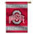 Fremont Die NCAA Ohio State Buckeyes 2 Sided House Flag 28  x 40  28  x 40  Team Colors