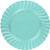 Amscan 430902.121 Plastic Plates 7 1/2" Robin's Egg Blue