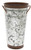 The Bridge Collection Two Tone Galvanized Metal Bucket Planter