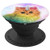 Cute Caticorn Unicorn Cat Design Rainbow Galaxy Background PopSockets Grip and Stand for Phones and Tablets