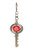 Collegiate Pulse Ohio State University Buckeyes NCAA Spinning Key Shaped Keychain