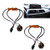 Xotic Tech 2pcs 3157 4157 Hyper Flash Pre wired Load Resistors LED Switchback Turn Signal Light Error Fixer