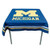 College Flags   Banners Co Michigan Wolverines Logo Tablecloth or Table Overlay