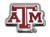 MVP Accessories Texas A M Aggies Metal Auto Emblem with Colored ATM Team Logo