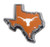 MVP Accessories Texas Longhorns Orange State Shaped Metal Auto Emblem