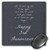 3D Rose 3Rd Anniversary Love You Longer On Faux Leatherlike Background  Matte Finish Mouse Pad   8 x 8    mp 221894 1