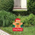 Big Dot of Happiness Gingerbread Christmas   Outdoor Lawn Sign   Gingerbread Man Holiday Party Yard Sign   1 Piece
