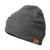 OZERO Winter Beanie Daily Hat Warm Polar Fleece Ski Stocking Skull Cap for Men and Women Gray