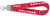 Pro Specialties Group NFL Atlanta Falcons Wristlet Lanyard Red One Size
