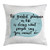 Ambesonne Quote Decor Throw Pillow Cushion Cover by, Greatest Things in Life Themed Motivational Quotation in a Talk Baloon Art, Decorative Square Accent Pillow Case, 16 X 16 Inches, White and Blue