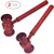 FOBU 2 Pack Judges Gavel Costume Accessory Justice Costume Accessories Props for Courtroom Perfect for Judge Lawyer Auction  Gavel Judge Gavel