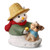 Hallmark Keepsake 2017 Snow Buddies Snowman and Pig Christmas Ornament