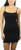 ToBeInStyle Women s Adjustable Spaghetti Strap Cami Dress   Black   Small