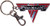 C D Visionary Van Halen Logo Metal Keychain