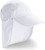 Coolibar UPF 50  Men s Women s Alex All Sport Hat   Sun Protective  One Size  White