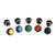 PP NEST 10 Pieces 12mm Waterproof Push Button Momentary On Off Switch ANKG 01  5 Colors