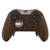 eXtremeRate Wood Grain Patterned Faceplate Cover Soft Touch Front Housing Shell Case Comfortable Soft Grip Replacement Kit for Xbox One Elite Controller Model 1698